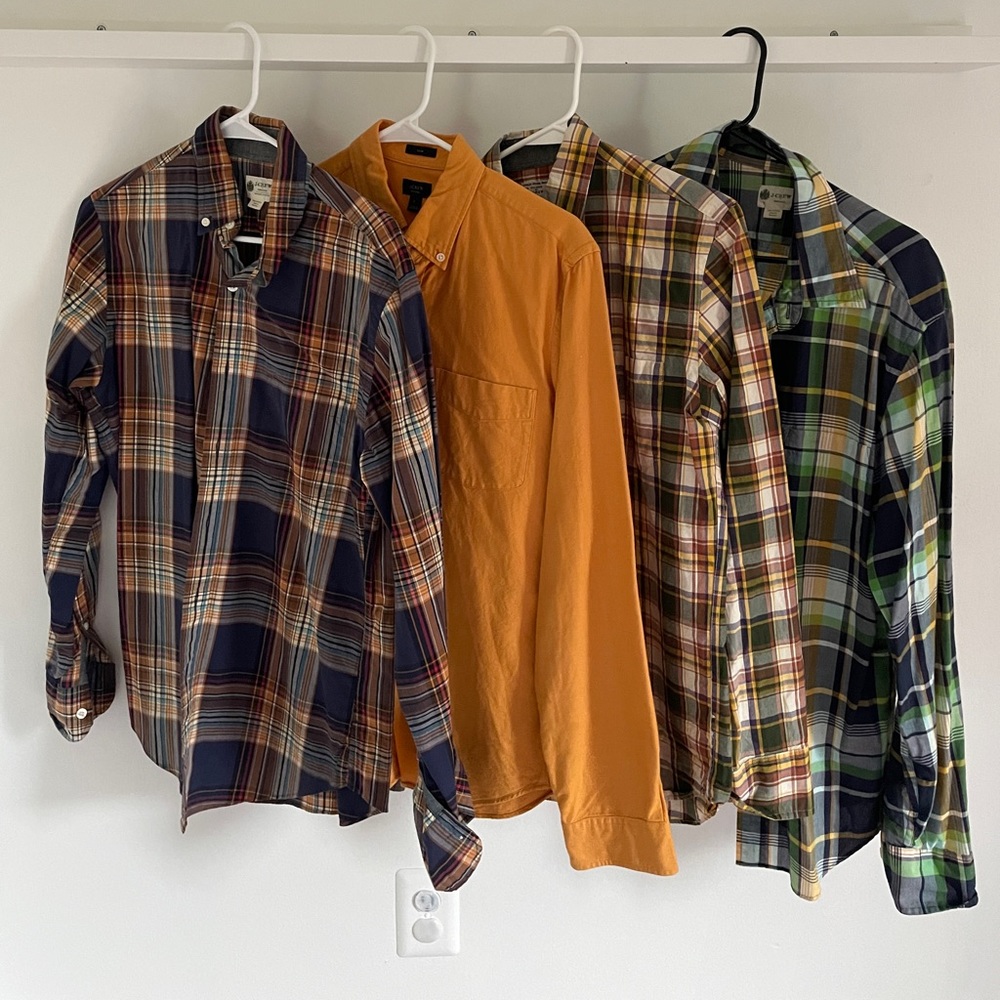 J. Crew men’s casual button downs